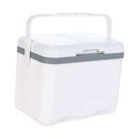 Ioensy - Nevera Portátil Aislada, Versátil, Hermética, Para Barbacoas Comerciales, Hogar, Color Blanco