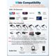 thumbnail image 4 of Adaptador USB‑C LIVIN 4K@60Hz + PD 100W + Audio para gafas AR, 4 of 9