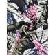 thumbnail image 5 of INSPIRE CHIC Camisón de Mujer con Cuello en V y Bolsillos, Manga Corta con Abertura Lateral, con Ribete en Contraste para Primavera Verano L Floral de Planta, 5 of 6