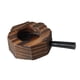 thumbnail image 1 of Portavelas De Madera Para Lamparilla, Candelabro De Pilar, Mesa De Cena, Decoración Del Hogar, Color Marrón, 1 of 3