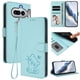 thumbnail image 2 of Funda Billetera con Relieve de Gato para Nothing Phone 4A, Verde Claro, 2 of 6