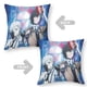 thumbnail image 2 of Bungou Stray Dogs Fundas de almohada de terciopelo con tema, regalos de funda de almohada, decoración para el hogar, cojín de lanzar, regalo de cumpleaños para fans y parejas.61*61cm., 2 of 6