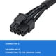 thumbnail image 3 of Cable YSIUENG PCIe 8P a Doble PCIe 8P 65 cm Paquete de 2, 3 of 7