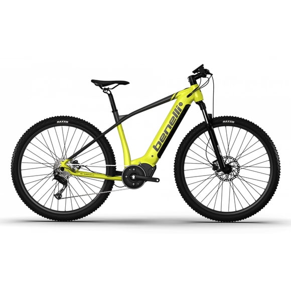 Bicicleta De Aleacion E Mtb Amarillo Con Gris 630w Talla M - Aro 29