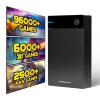 Disco Duro Externo Portátil Para Juegos De 12 Tb Kinhank Retro Gaming