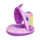 thumbnail image 1 of Flotador de Piscina Circular para Bebé con Sombrilla Lila, 1 of 2