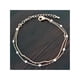 thumbnail image 1 of Pulsera Con Perlas Cadena Doble Con Extensor Color Dorado, 1 of 2