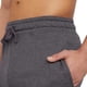 thumbnail image 5 of Pantalón de chándal Hanes para hombre, color marrón jaspeado, talla L, 5 of 7