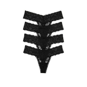 Tanga Victoria'S Secret Lace Para Mujer (M), Paquete De 4