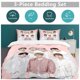thumbnail image 5 of Kpop BTS Bedding Set Twin SizeKpop BTS Kpop BTS Duvet Cover for Boys Girls TeensSoft Comfortable Breathable Kid 3 Pcs with Zipper, 5 of 5