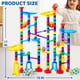 thumbnail image 5 of Juguete Joyin de Marble Run, 150 unidades, con 5 canicas que brillan en la oscuridad, 5 of 9