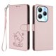 thumbnail image 1 of Infinix HOT 40 4G Funda Billetera con Ranuras para Tarjetas, Rosa, 1 of 6