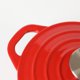 thumbnail image 5 of Juego de 2 mini ollas holandesas HAWOK de 14 cm, 23 oz, color rojo, 5 of 5