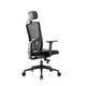 thumbnail image 4 of Silla Gerencial Premium de oficina Piacere color negro, 4 of 7