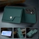 thumbnail image 2 of FOXDOCK Funda para SAMSUNG Galaxy A14 con Bloqueo RFID - Diseño Elegante con Cierre de Botón, 2 of 5