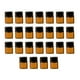 thumbnail image 4 of 25x Mini Botellas Líquidas Tubos Marrones Viaje A Prueba De Fugas Para Perfume 1ml Tapón Combinado, 4 of 5