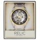 thumbnail image 4 of Reloj RELIC Automático con Esfera Esqueleto Plateado y Dorado, 4 of 7