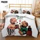 thumbnail image 1 of Cute Little Bear Printed Polyester Soft And Comfortable Comforter Bedding Sets For Children Complete Customizable, 1 of 5