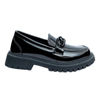 Mocasin Ituri Negro Charol Alquimia