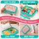 thumbnail image 4 of Fiambrera Bentgo Kids con estampado de llamas de 5 compartimentos a prueba de fugas, 4 of 8