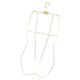 thumbnail image 3 of Perchas Para Traje De Baño, Organizador De Almacenamiento, Perchas Para Bikini Para Vestidos De Hotel, Albornoz Dorado Para Adultos, 3 of 5