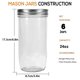 thumbnail image 2 of Frascos Mason Ieavier 710ml Boca Ancha Paquete de 6 Herméticos, 2 of 7