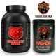 thumbnail image 1 of Pack Proteina Whey 2Kg Chocolate + Pre Entreno Masacre - 365Gr Cherry, 1 of 3
