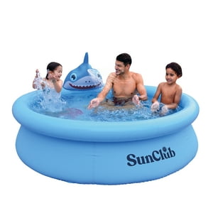 Igpro - Piscina Infantil Tiburones Inflable Lanza Agua 47X190Cm