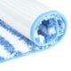 thumbnail image 4 of Alfombra de baño REGALWOVEN, alfombra de baño de microfibra extra suave y absorbente, alfombra de piso antideslizante con rayas esponjosas azul 16" x 24", 4 of 5