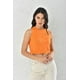 thumbnail image 3 of Polera Mujer Crop Naranjo Cuello Alto Talla S, 3 of 3
