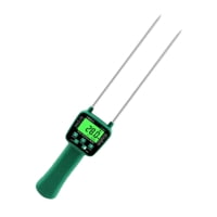 Magideal - Higrómetro De Grano, Probador De Higrómetro, Multifuncional, Fácil De Usar, Portátil, Probador De Humedad De Heno, Analizador De Contenido De Agua Par