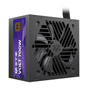 Xyz Pc Gear - Fuente De Poder Xyz Volt, 700W, Cables Planos, Pfc Activo, Certificada 80 Plus Bronze