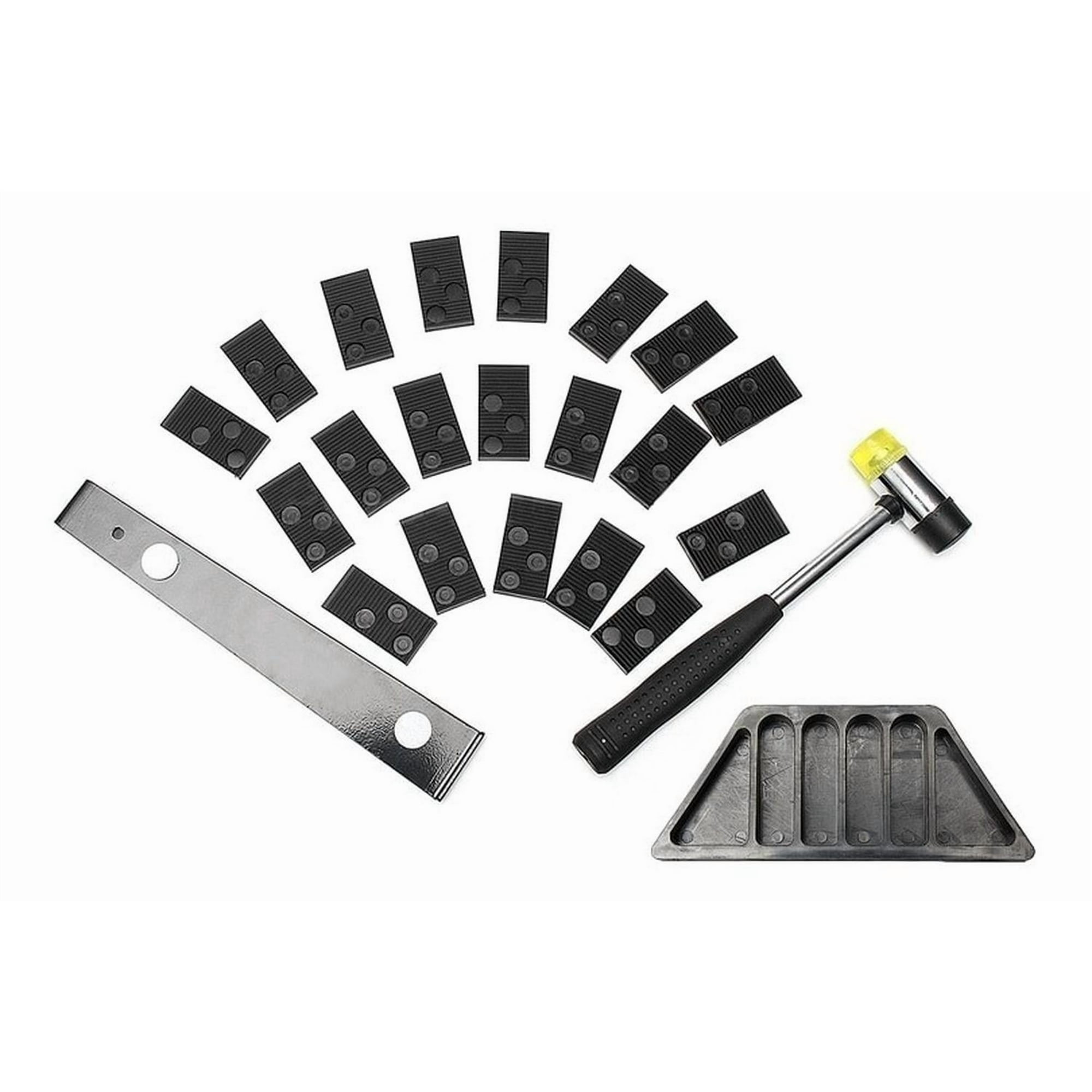 Genérica - Kit Instalación Piso Flotante Profesional Con Martillo Goma