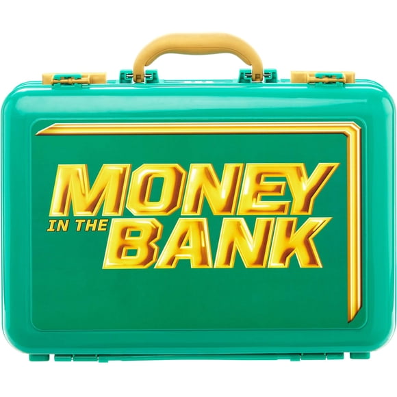 Maletín de transporte Mattel WWE Money in The Bank Maletín