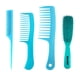 thumbnail image 1 of 4Pcs Cepillo De Peluquería Peines Peluquería Peinado Barber Peines Kit Azul, 1 of 5