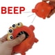 thumbnail image 3 of Juguete de goma monstruo chillon para perro (Rojo), 3 of 4