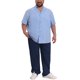 thumbnail image 2 of INSPIRE CHIC Camisas Hawaianas de Verano de Manga Corta con Bolsillo en el Pecho y Cuello de Campamento para Hombres Grandes y Altos Regreso a Clases 2XL Azul Claro, 2 of 5