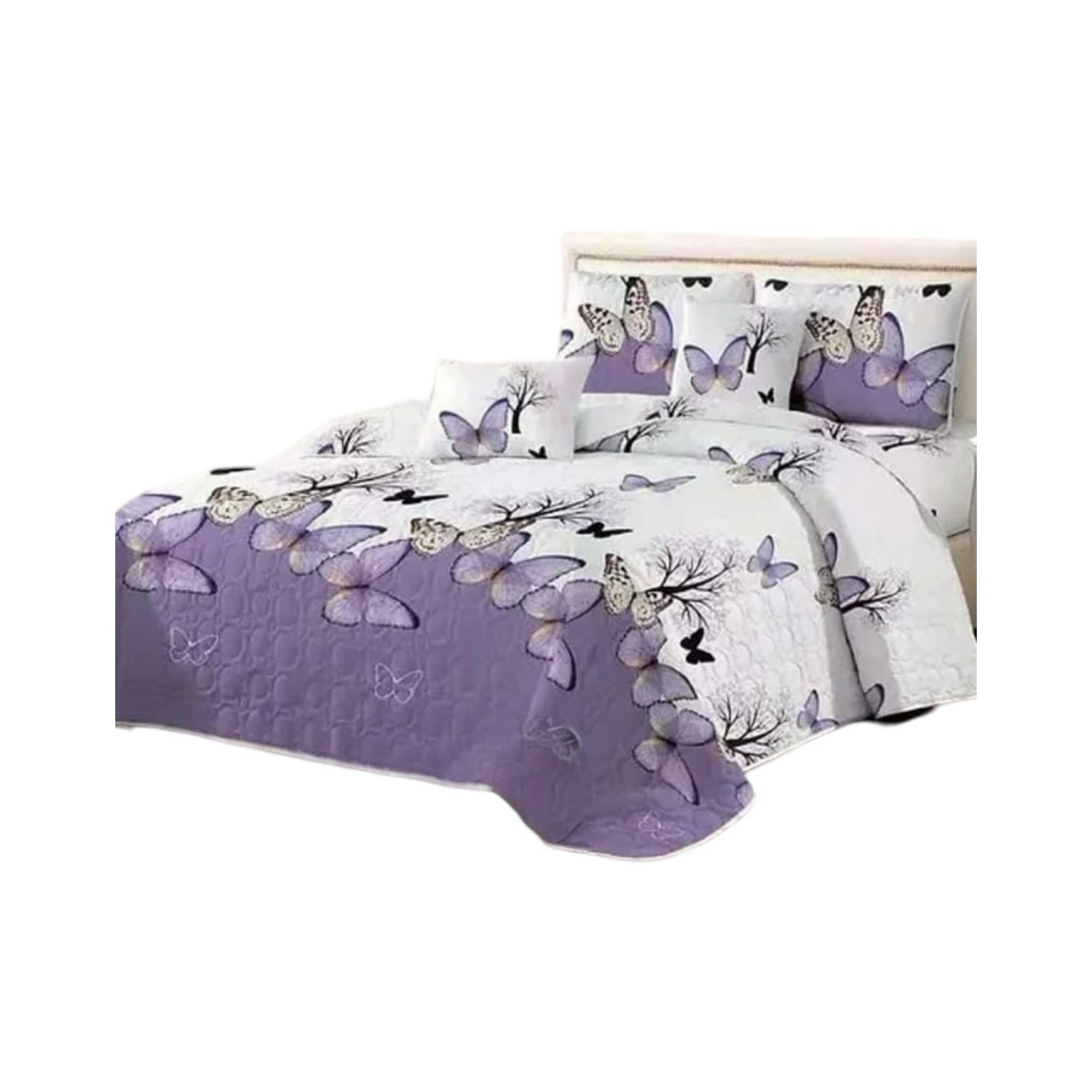 Genérico - Cubrecama Quilt Verano King + 2 Fundas Almohada D16