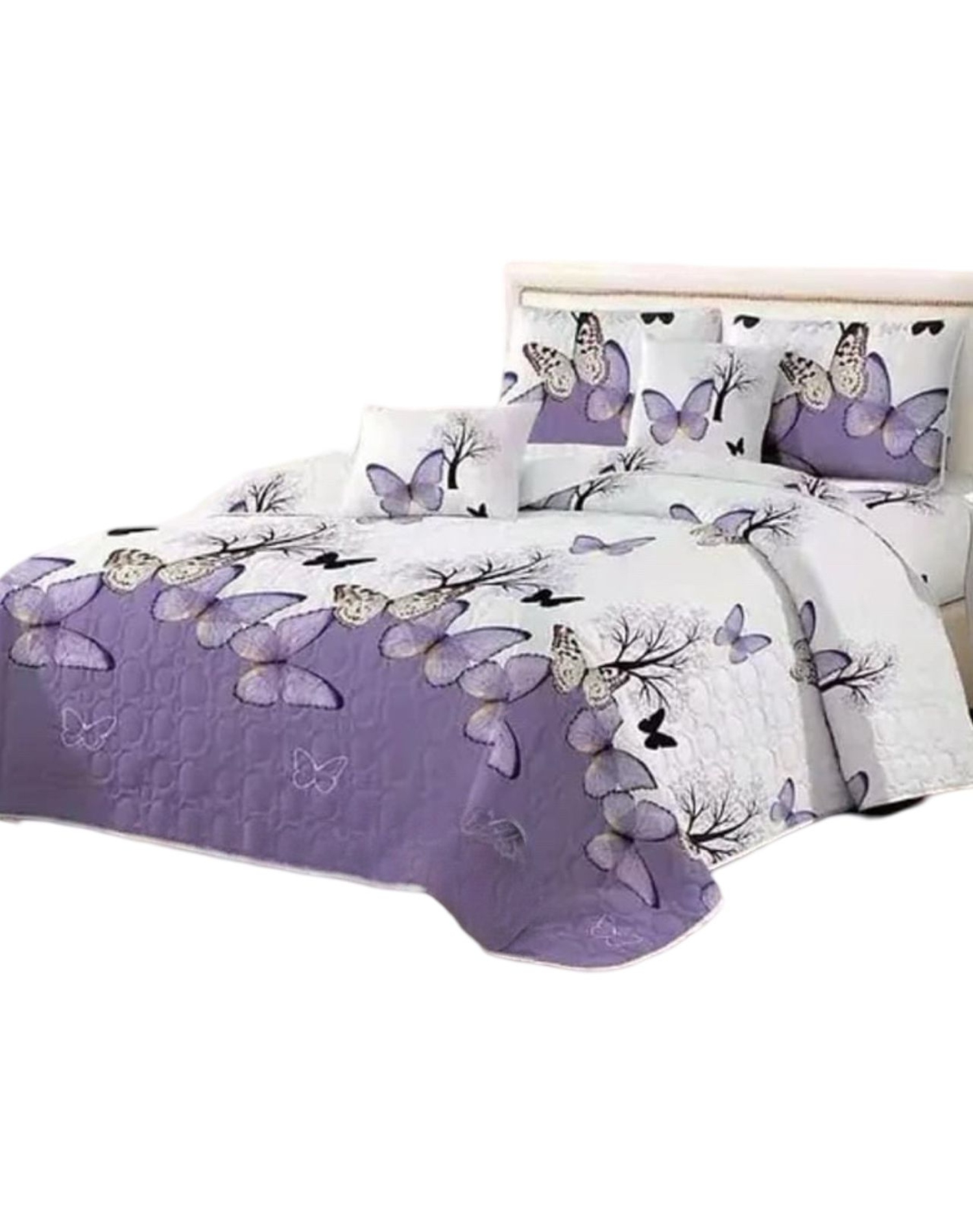Genérico - Cubrecama Quilt Verano King + 2 Fundas Almohada D16
