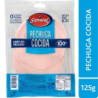 Pechuga De Pavo Cocida 125 G Sopraval