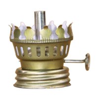 Bothyi - Quemador De Lámpara De Aceite Estilo Vintage Quemador De Lámparas De Aceite Para Lámpara De Aceite De Estilo Retro Plata