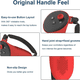 thumbnail image 3 of VR Accesorios Set Para Meta Quest 3, Incluye 7 Pcs: Cubierta protectora para la cara, empuñaduras para el mando, cubierta para los auriculares, protector para la lente y cubierta para la carcasa.-Rojo, 3 of 8