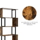 thumbnail image 4 of Librero Biblioteca Book 5 Relan Estilo Industrial Simil Madera, 4 of 7