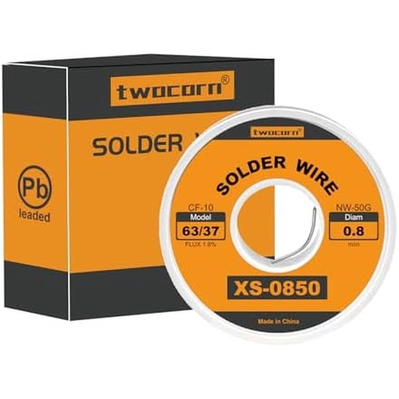 Alambre Soldador Twocorn 6337 0.8 mm 50 g Rosin Core