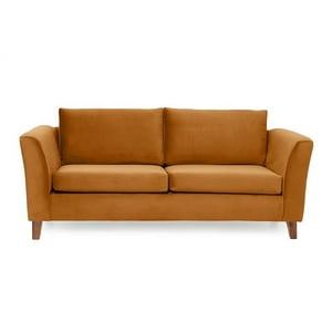 Barra Design - Sofá Ema 3C Felpa Canela