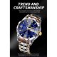 thumbnail image 2 of Reloj impermeable que brilla en la oscuridad con doble calendario para hombre, 43 mm, 2 of 8