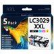 thumbnail image 1 of Cartuchos de Tinta Lamburee LC3029XXL Paquete de 5 Alta Capacidad, 1 of 7