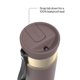 thumbnail image 3 of Botella de Agua Contigo 680 ml Acero Inoxidable SnapSeal con Pajilla, 3 of 9