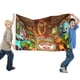 thumbnail image 2 of El Tren de los Dinosaurios Bandera impresa con temática, regalo perfecto para fanáticos, amigos y familiares, y adecuada para actividades al aire libre e interiores, decoraciones de fiesta. 60*90CM, 2 of 6