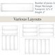 thumbnail image 5 of Set Organizador De Cajones Simplesort 6 Piezas Plástico Transparente, 5 of 8